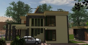 contemporary house design by architect in Kenya