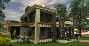 contemporary house design by architect in Kenya