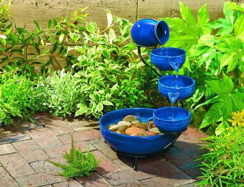 An Amazing Ceramic Pots Waterfall for your Exterior or Interior Design