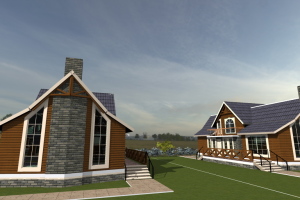 Cottages Gated community in Laikipia by Kenyan architect