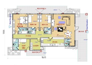 house plans in kenya, bungalow house plan