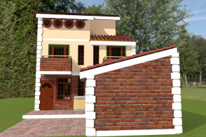 houses for sale in Kenya, narrow lot plan