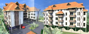 Apartments - AdroitArchitecure, Kenyan Architects